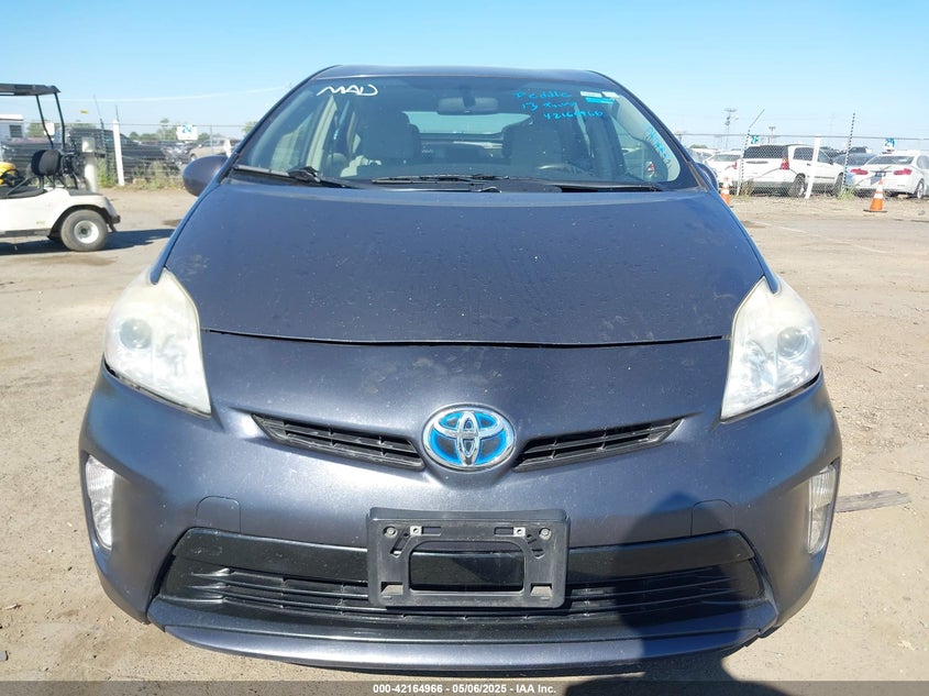2013 TOYOTA PRIUS VIN: JTDKN3DU8D1700518