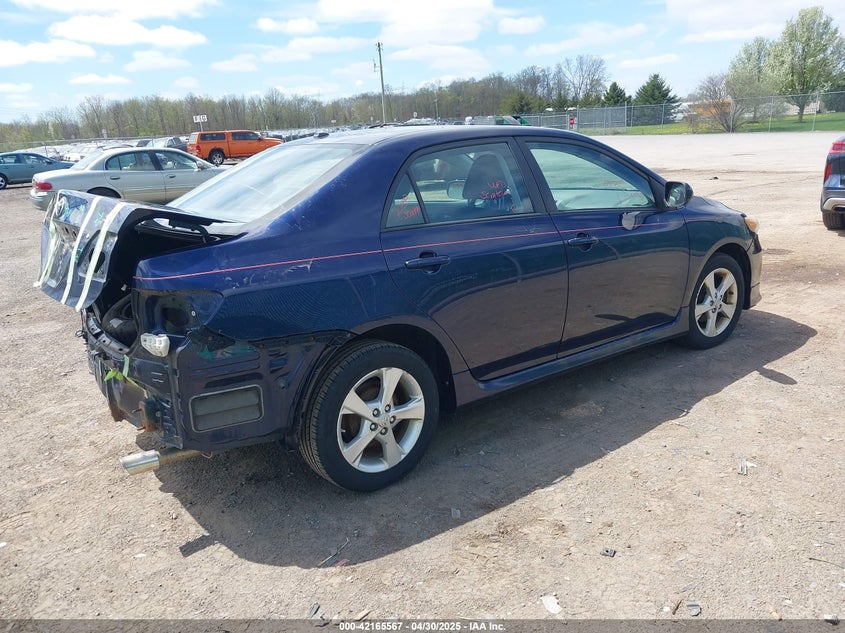 2011 TOYOTA COROLLA VIN: 2T1BU4EE1BC563429