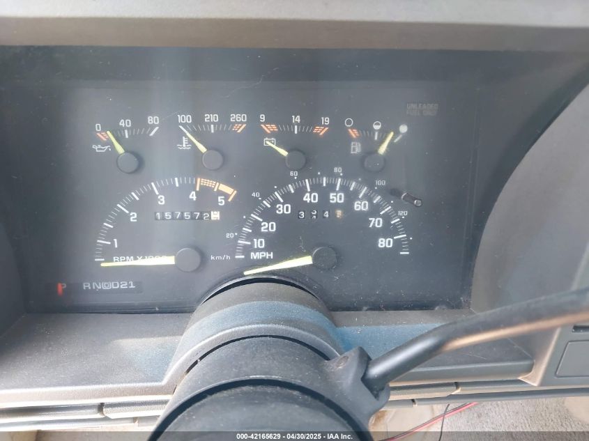 1993 Chevrolet Gmt-400 C1500 VIN: 1GCDC14K8PZ224097 Lot: 42165629