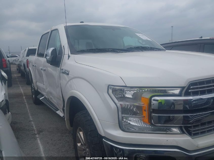 2018 Ford F-150 Lariat VIN: 1FTEW1EG9JKE34150 Lot: 42165725