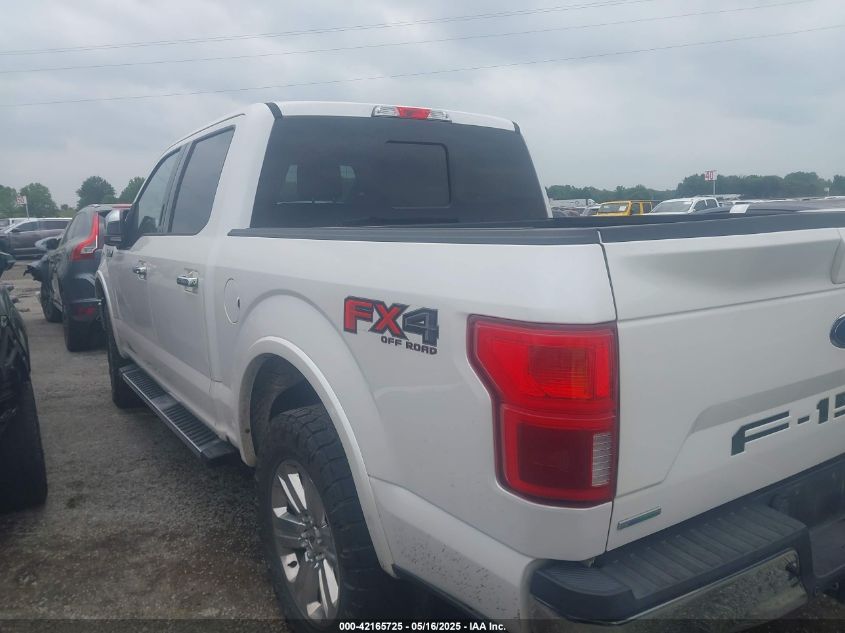 2018 Ford F-150 Lariat VIN: 1FTEW1EG9JKE34150 Lot: 42165725