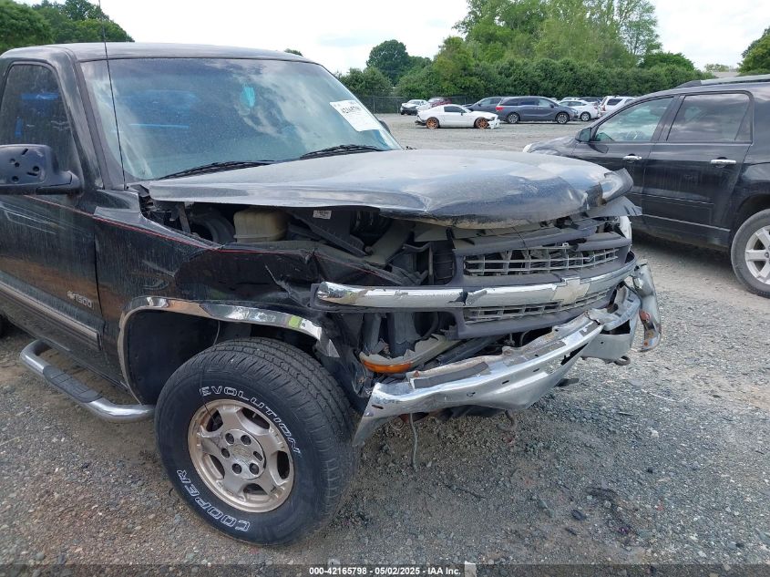 2000 Chevrolet Silverado 1500 Ls VIN: 1GCEK14T7YZ351411 Lot: 42165798