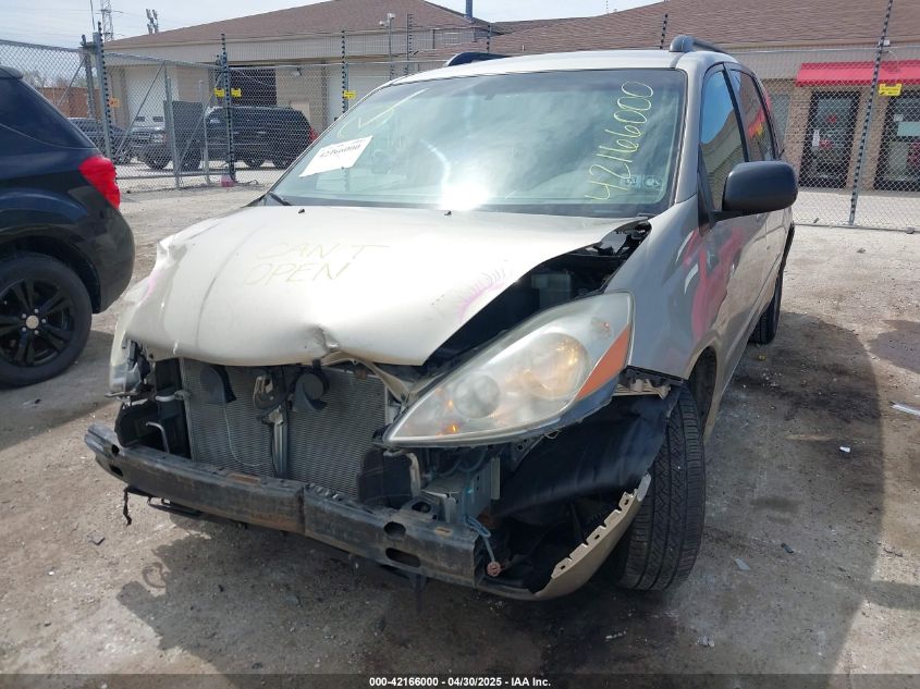 2007 Toyota Sienna Le VIN: 5TDZK23C57S005883 Lot: 42166000