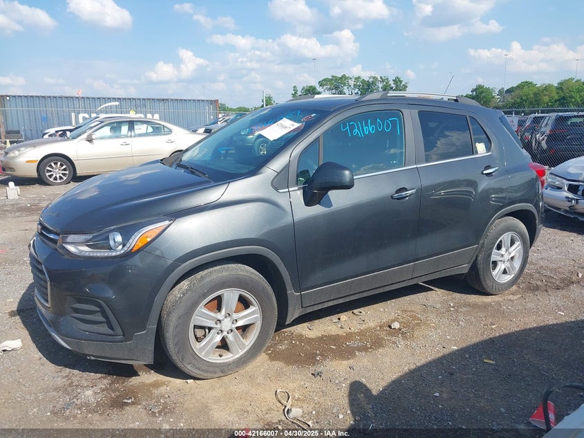 2017 Chevrolet Trax Lt VIN: 3GNCJLSB4HL164254 Lot: 42166007