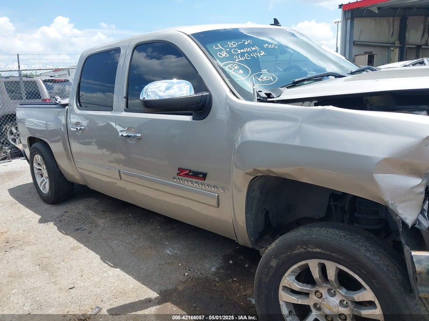 2008 CHEVROLET SILVERADO 1500 VIN: 3GCEK13J18G260442