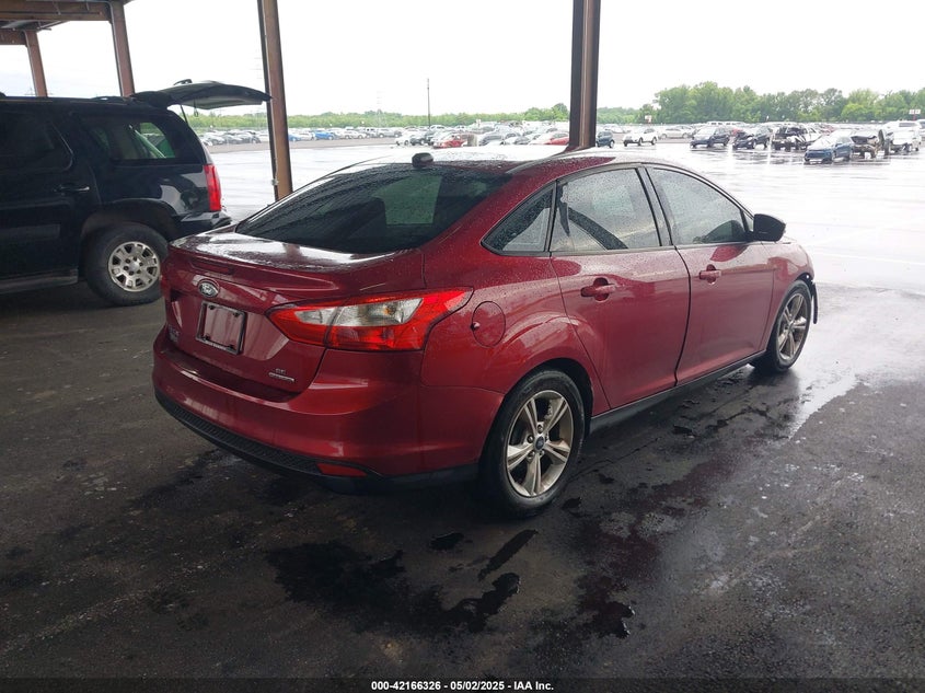 2014 FORD FOCUS VIN: 1FADP3F24EL396372