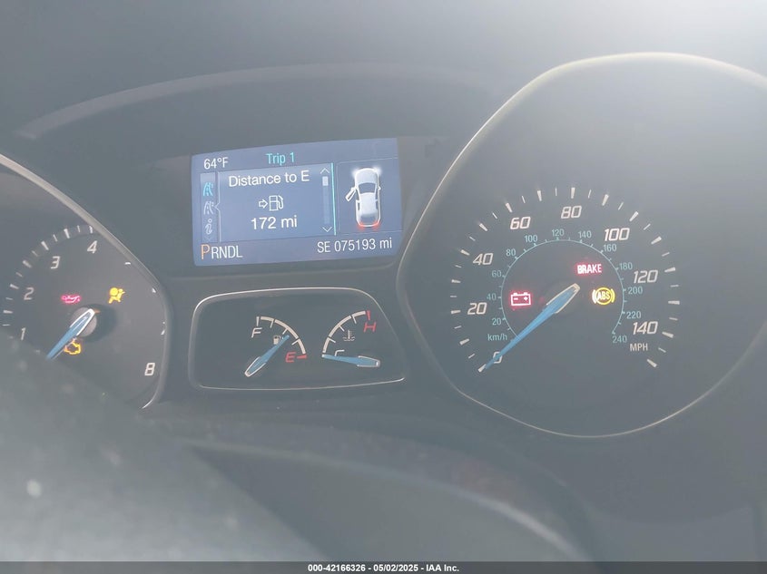 2014 FORD FOCUS VIN: 1FADP3F24EL396372