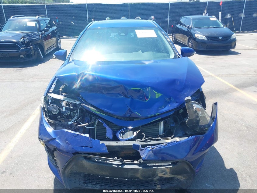 2019 TOYOTA COROLLA VIN: 5YFBURHE0KP882071