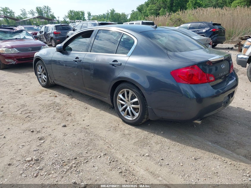 2007 INFINITI G35X VIN: JNKBV61F87M823504