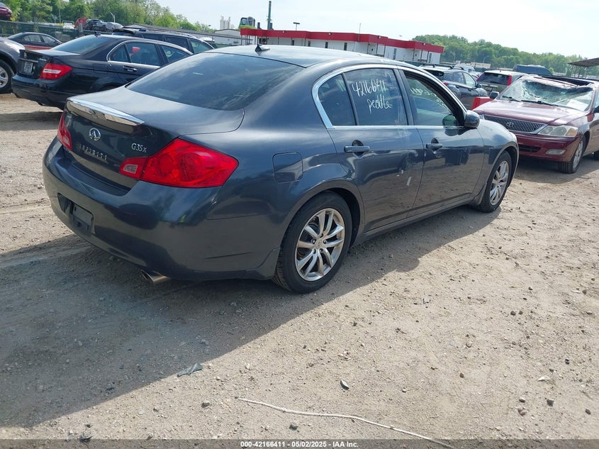 2007 INFINITI G35X VIN: JNKBV61F87M823504