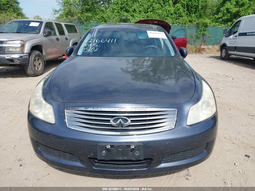 2007 INFINITI G35X VIN: JNKBV61F87M823504