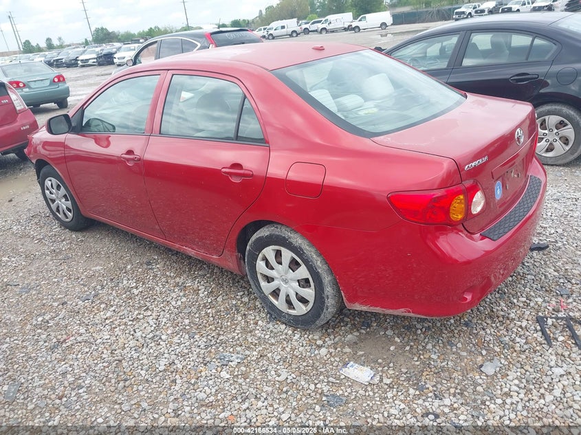 2009 TOYOTA COROLLA VIN: 1NXBU40E39Z083960