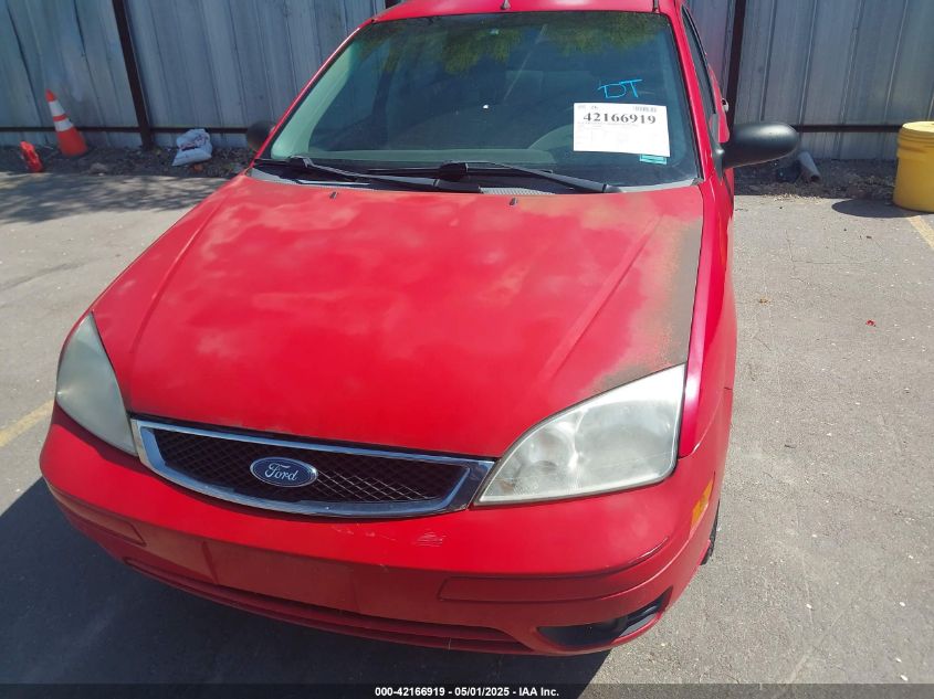 2006 Ford Focus Zx4 VIN: 1FAHP34N26W215249 Lot: 42166919