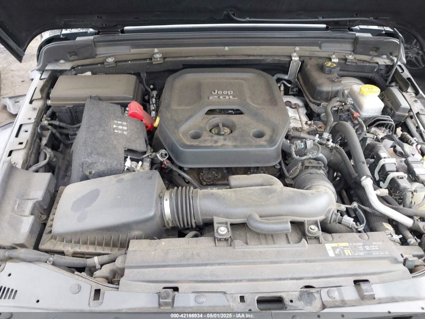 2018 Jeep Wrangler Unlimited Sport 4X4 VIN: 1C4HJXDN0JW238525 Lot: 42166934