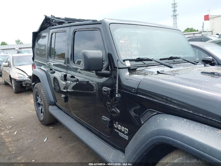 2018 Jeep Wrangler Unlimited Sport 4X4 VIN: 1C4HJXDN0JW238525 Lot: 42166934