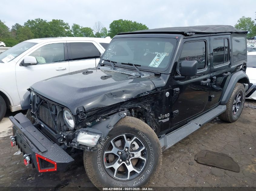 2018 Jeep Wrangler Unlimited Sport 4X4 VIN: 1C4HJXDN0JW238525 Lot: 42166934