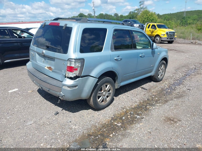 2008 MERCURY MARINER VIN: 4M2CU871X8KJ20395