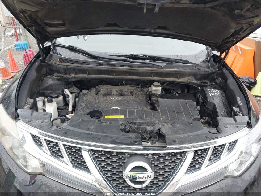 2014 NISSAN MURANO VIN: JN8AZ1MU6EW401882