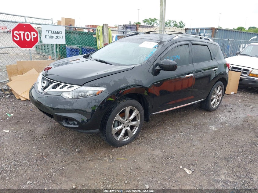 2014 NISSAN MURANO VIN: JN8AZ1MU6EW401882