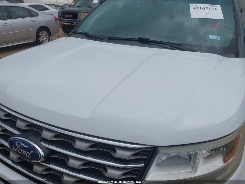 2016 FORD EXPLORER VIN: 1FM5K7D88GGC21965