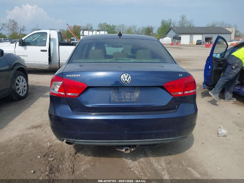 2013 Volkswagen Passat 2.5L Se VIN: 1VWBP7A38DC070742 Lot: 42167191