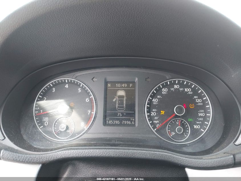 2013 Volkswagen Passat 2.5L Se VIN: 1VWBP7A38DC070742 Lot: 42167191