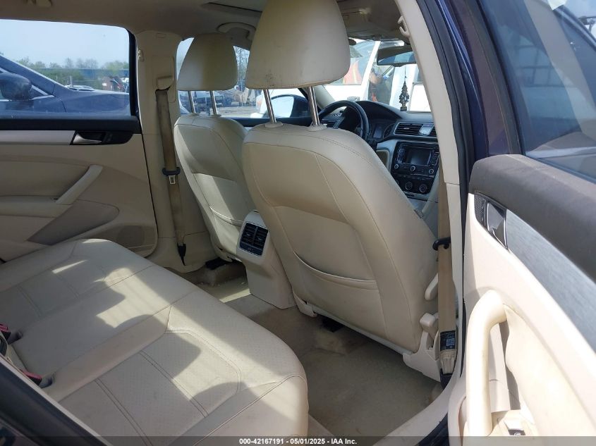 2013 Volkswagen Passat 2.5L Se VIN: 1VWBP7A38DC070742 Lot: 42167191