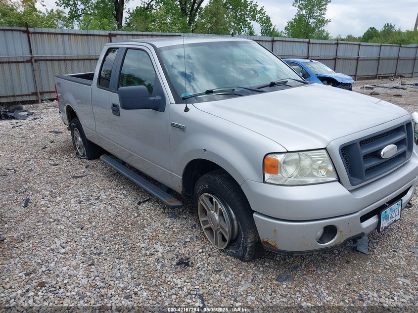 2008 FORD F150 VIN: 1FTRX14W48FB49284