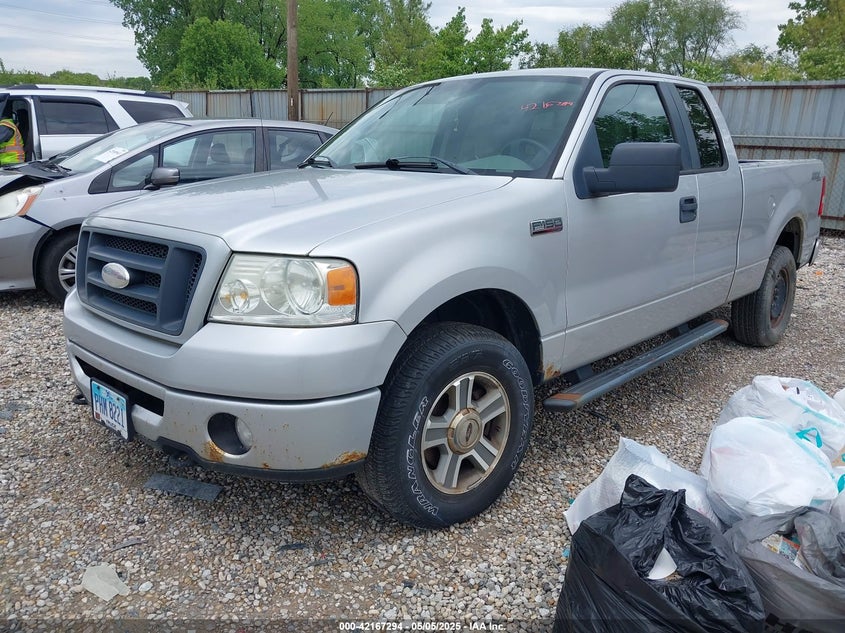 2008 FORD F150 VIN: 1FTRX14W48FB49284