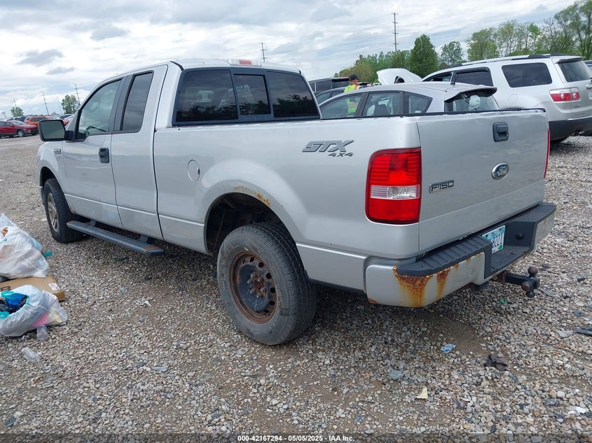 2008 FORD F150 VIN: 1FTRX14W48FB49284