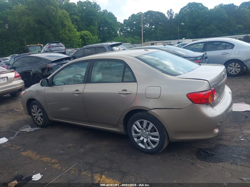 2009 TOYOTA COROLLA VIN: 1NXBU40E79Z061895