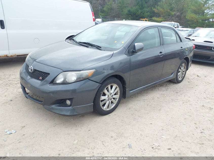 2009 TOYOTA COROLLA VIN: 2T1BU40E99C107244