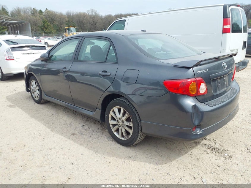 2009 TOYOTA COROLLA VIN: 2T1BU40E99C107244