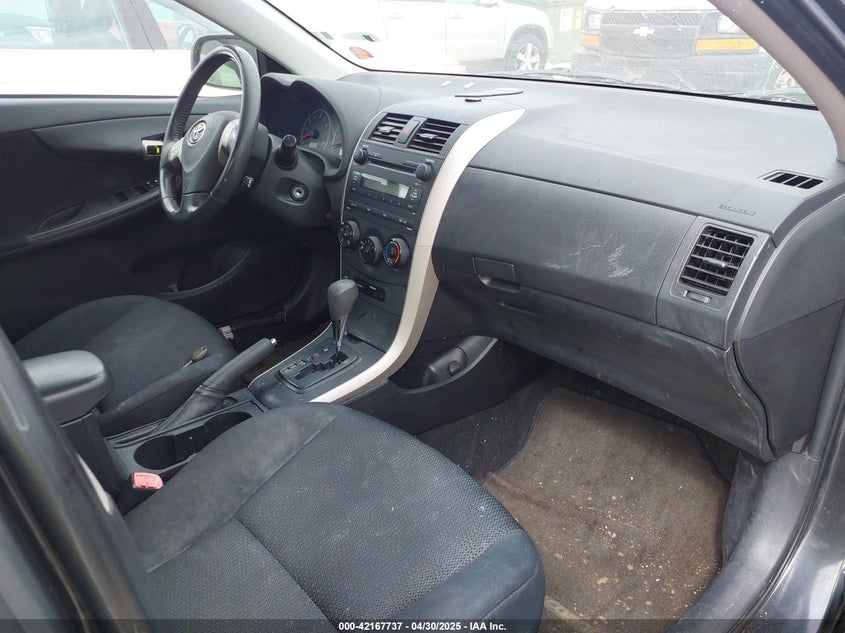 2009 TOYOTA COROLLA VIN: 2T1BU40E99C107244