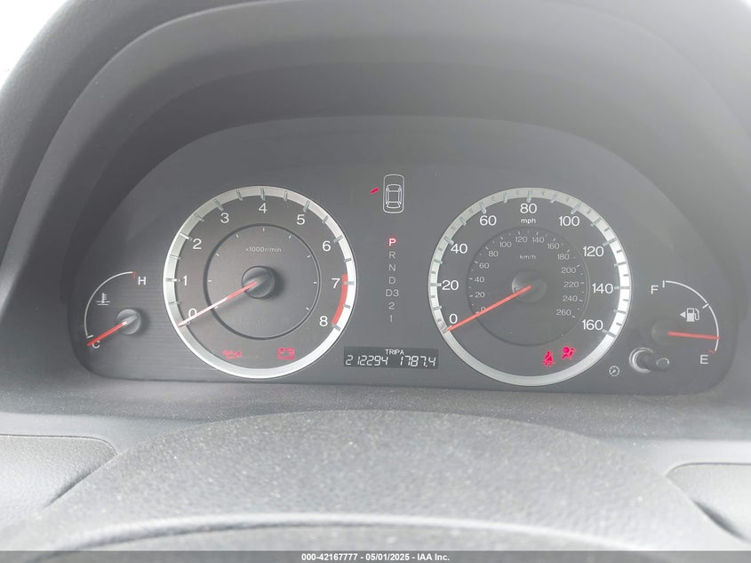 2009 HONDA ACCORD VIN: 1HGCP26369A051078
