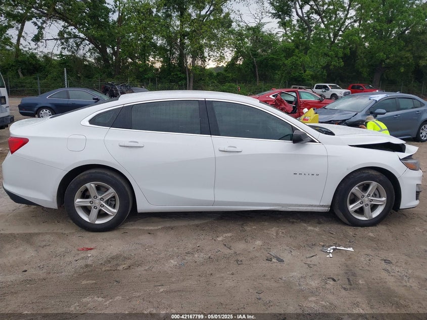 2022 CHEVROLET MALIBU FWD LS - 1G1ZB5ST8NF190018
