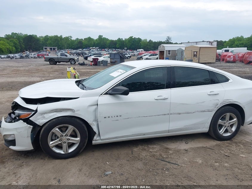2022 CHEVROLET MALIBU FWD LS - 1G1ZB5ST8NF190018