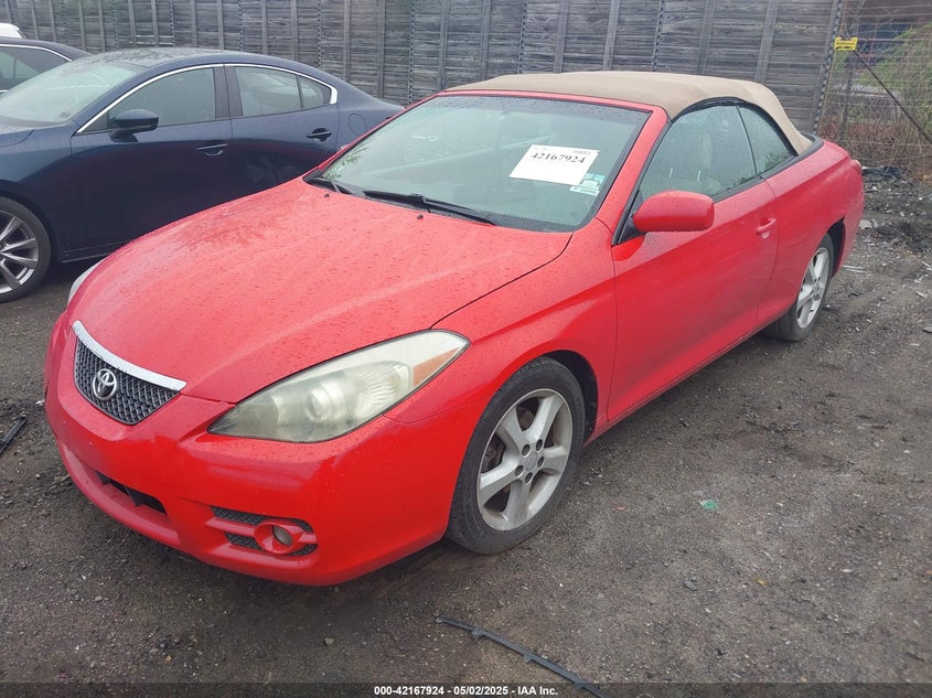 2007 TOYOTA CAMRY SOLARA VIN: 4T1FA38P37U118309