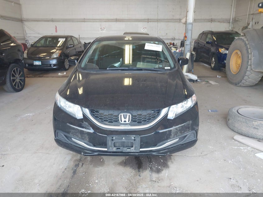2015 HONDA CIVIC VIN: 19XFB2F51FE235588