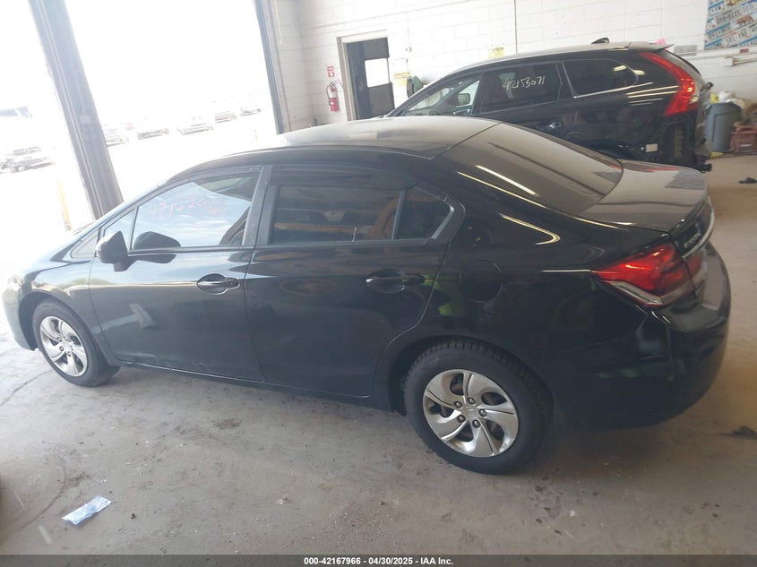 2015 HONDA CIVIC VIN: 19XFB2F51FE235588