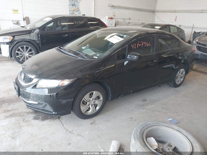 2015 HONDA CIVIC VIN: 19XFB2F51FE235588