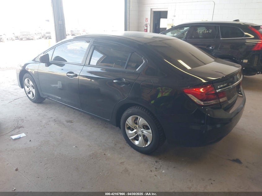 2015 HONDA CIVIC VIN: 19XFB2F51FE235588