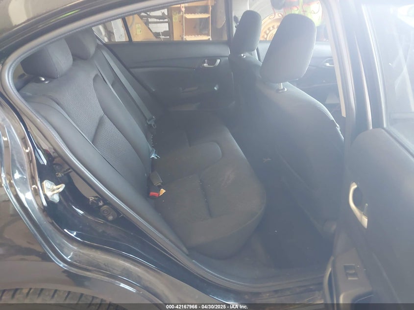 2015 HONDA CIVIC VIN: 19XFB2F51FE235588