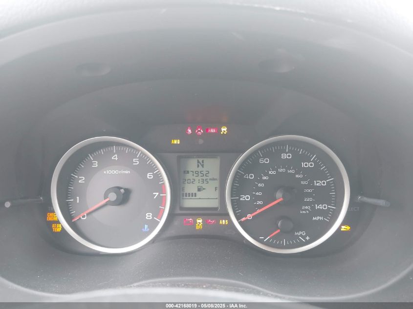 2013 Subaru Xv Crosstrek 2.0I Premium VIN: JF2GPACC9D2827562 Lot: 42168019