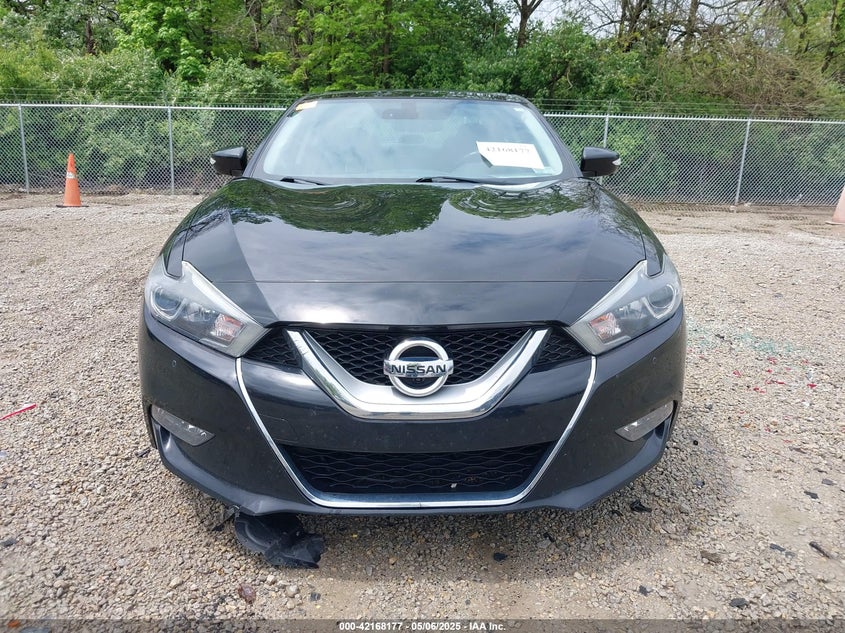 2017 Nissan Maxima 3.5 3.5 PLATINUM Black Lot 111042168177 Vin 1N4AA6APXHC415083