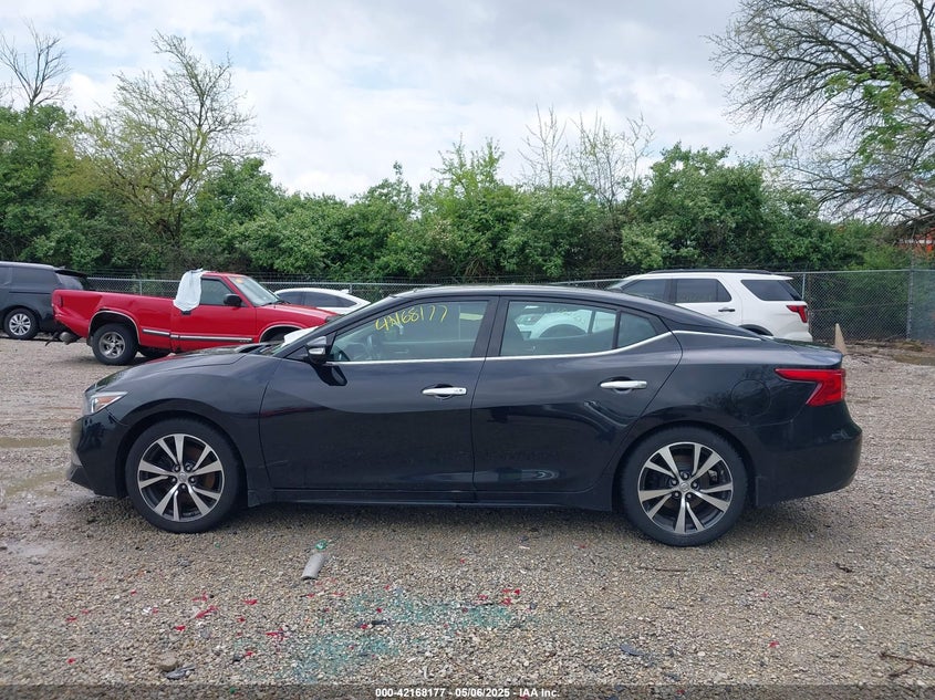 2017 Nissan Maxima 3.5 3.5 PLATINUM Black Lot 111042168177 Vin 1N4AA6APXHC415083