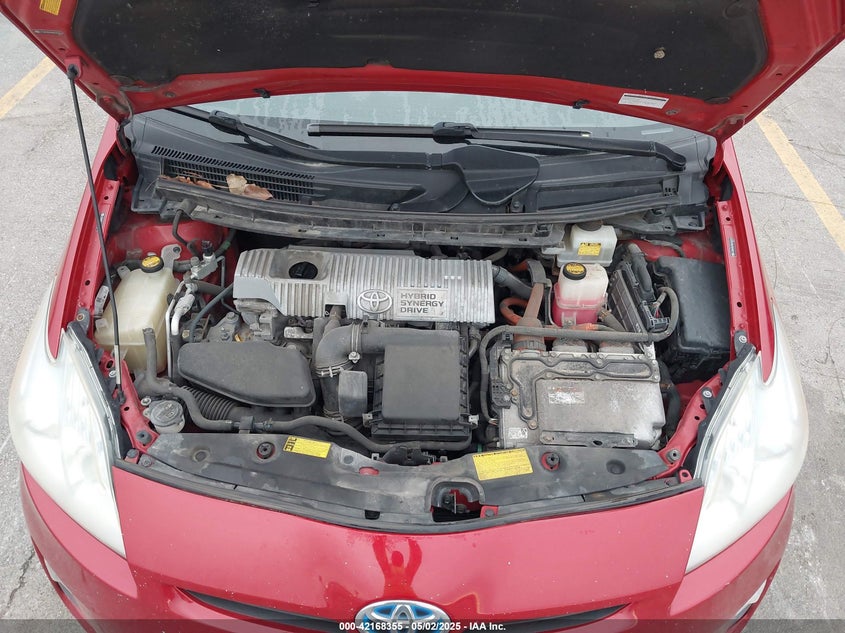 2011 TOYOTA PRIUS VIN: JTDKN3DU9B0300373