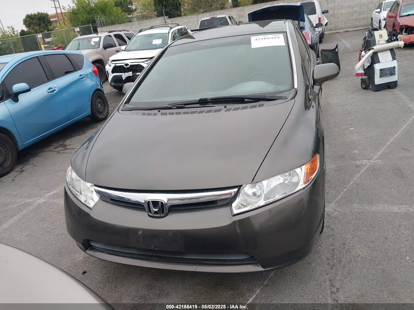2006 HONDA CIVIC VIN: 1HGFA16516L086637