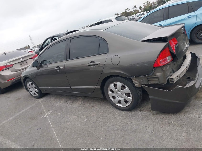 2006 HONDA CIVIC VIN: 1HGFA16516L086637
