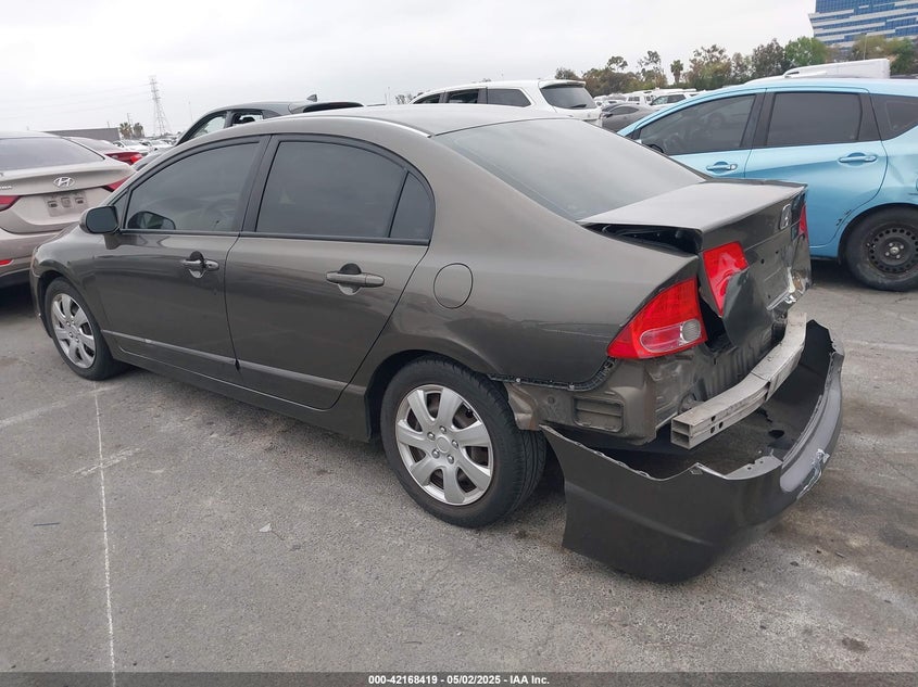 2006 HONDA CIVIC VIN: 1HGFA16516L086637
